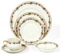 CHARLES AHRENFELDT LIMOGES PORCELAIN DINNER SET