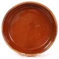 SHENANDOAH VALLEY REDWARE POTTERY DISH