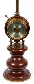 SALEM CO CLOCKBAROMETER LAMP