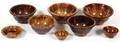BENNINGTON POTTERY BOWLS 8 PIECES