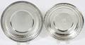 WALLACE  TOWLE STERLING PLATES C 1930 TWO
