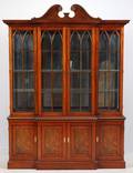 GEORGIAN STYLE MAHOGANY BREAKFRONT