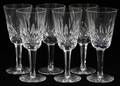 WATERFORD LISMORE CRYSTAL SHERRY GLASSES SIX