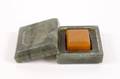 Chinese Jade Seal in Carved Jade Box