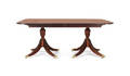 Federal style mahogany dining table