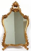 FLORENTINE HAND CARVED MIRROR