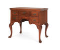 Queen Anne style mahogany lowboy