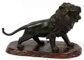 SPELTER FIGURE OF A LION C 1930