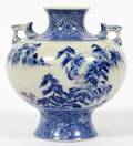 CHINESE BLUE  WHITE PORCELAIN VASE