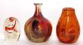 KARNIG DABANIAN STUDIO GLASS VASES  PAPERWEIGHT