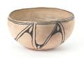 Santo Domingo pottery bowl ca 1900