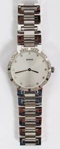 GENEVE GENTLEMANS 18KT WHITE GOLD WRISTWATCH