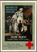WWI RED CROSS PROPAGANDA POSTER 1918