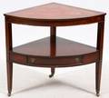 MAHOGANY CORNER TABLE
