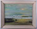 MP Cooke Beach Landscape Oil on Canvas