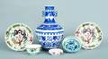 Six pieces of Chinese porcelain