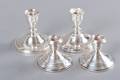 Weighted Sterling Candlesticks Two 2 Pair