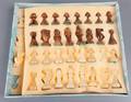 Carved Stone Chess Set