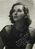 IRENE HERVEY PHOTOGRAPH SIGNED TO HAROLD LLOYD