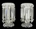 GYPSY ROSE LEE CRYSTAL CANDLESTICKS