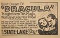DRACULA 1931 PROMOTIONAL WOLFSBANE