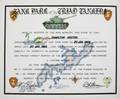 CHARLTON HESTON VIETNAM WAR CERTIFICATES