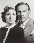 GEORGE BURNS AND GRACIE ALLEN PHOTOGRAPH SIGNED TO HAROLD LLOYD