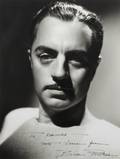 WILLIAM POWELL PHOTOGRAPH SIGNED TO HAROLD LLOYD