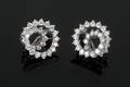 JANE FONDA TIFFANY  CO DIAMOND EARRINGS