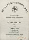 JAMES BRIDGES THE PAPER CHASE AWARDS