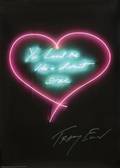 Tracy Emin YOU LOVED ME LIKE A DISTANT STAR 2012