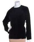 An Yves Saint Laurent Black Velvet Top