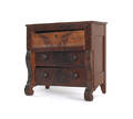 Dolls Empire mahogany chest of drawers