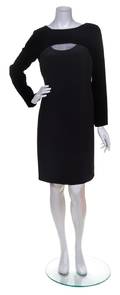 A Bill Blass Black Cocktail Dress