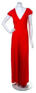 A Stephen Burrows Red Gown