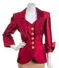 A Christian Lacroix Red Evening Jacket