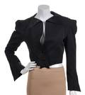 A Thierry Mugler Black Wool Gold Label Jacket