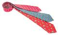 A Group of Three Hermes Silk Ties