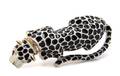 A Kenneth Jay Lane Enameled Leopard Brooch