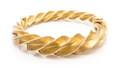 An 18 Karat Yellow Gold Crazy Twist Bangle Bracelet Jean Schlumberger for Tiffany  Co