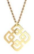 An 18 Karat Yellow Gold Pendant