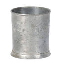 Maryland Civil War pewter cup