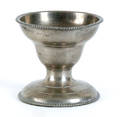 Philadelphia pewter salt attributed to Parks Boyd ca 1800