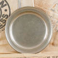 New York pewter plate ca 1825