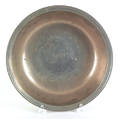 Philadelphia Love pewter basin late 18th c