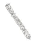 An Art Deco Platinum and Diamond Bracelet