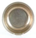 Philadelphia Love pewter basin late 18th c