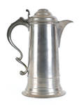 New York pewter flagon ca 1830