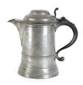 New York pewter tankard ca 1830