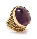 A Yellow Gold and Amethyst Ring Heikki Seppa